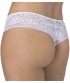 Baltos spalvos nėriniuotos kelnaitės Amourette Spotlight Hipster String
