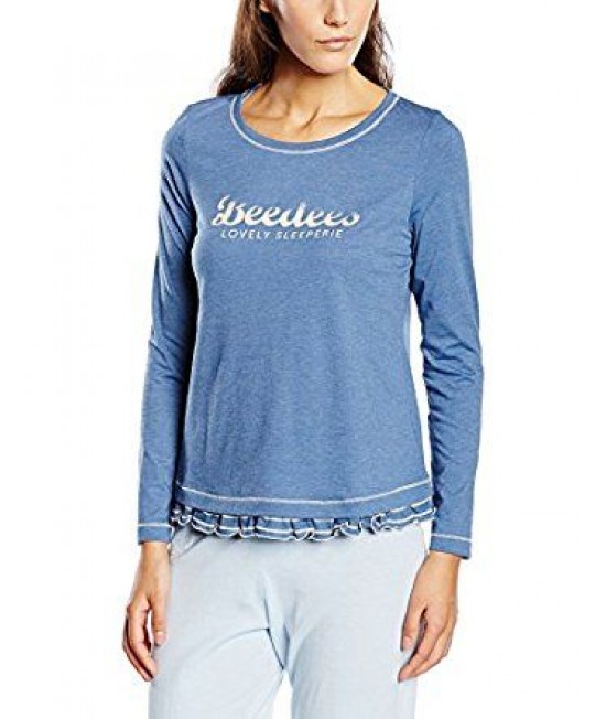 Melsvos spalvos pižaminiai marškinėliai BeeMixed 9150 Shirt2