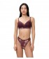 Bordo spalvos liemenėlė Lavish Spotlight P Triumph 
