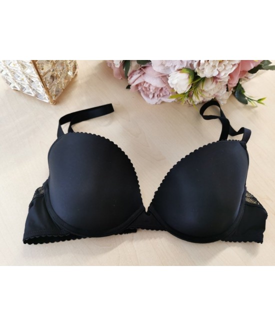 Epure Lise Charmel 70B dydžio rausva liemenėlė Tressage Dentelle Rose