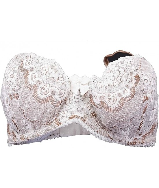 Hunkemoller baltos spalvos neriniuota liemenėlė The Flirt