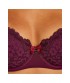 Hunkemoller Rose paminkštinta violetinės spalvos liemenėlė