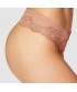 Kakavos spalvos neriniuotos kelnaitės Amourette Charm Hipster String