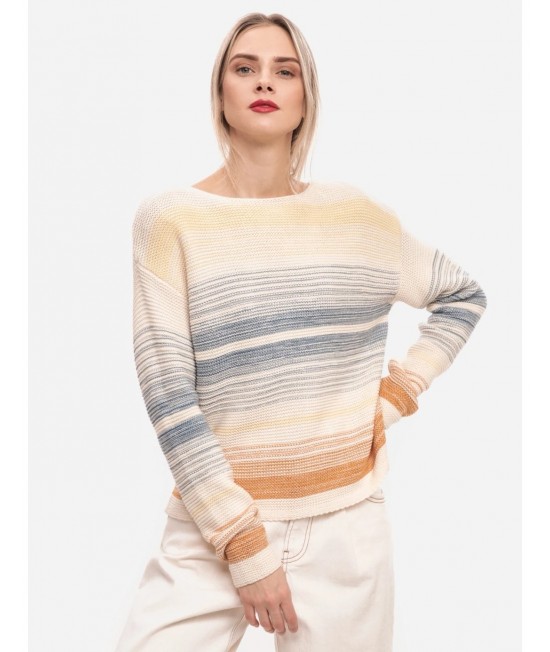 Moteriškas margas megztinis 25503