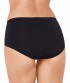 Moteriškos juodos spalvos kelnaitės 24/7 Microfibre H Midi