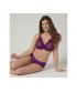 Tamsiai violetinės spalvos liemenėlė Mirage Spotlight  W01 Ex
