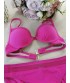 Dviejų dalių rožinis maudymosi kostiumėlis Abstract Water WHU sd 